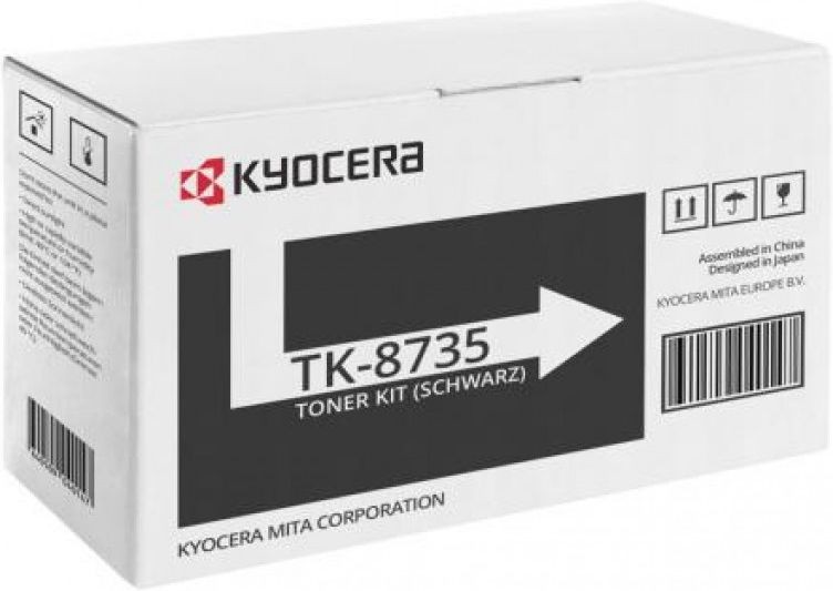 TK-8735K (1T02XN0NL0) оригинальный картридж Kyocera для принтера Kyocera TASKalfa 7052ci/ 8052ci/ 7353ci/ 8353ci, black, 85000 страниц