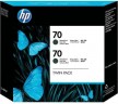 Картридж оригинальный HP №70 (CB339A) Twin Pack (Matte Black) для HP DJ Z2100/ Z3100, матовый черный, 2х130 мл