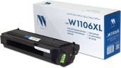 Картридж NV Print W1106X (NV-W1106XL) для принтеров HP LaserJet 107a/ 107w/ 135w/ 135a/ 137fnw, увеличенный, 5000 стр.