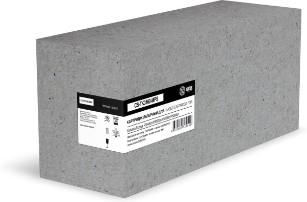 Картридж Cactus TK-3160 (CS-TK3160-MPS) для Kyocera Ecosys P3045dn/ P3050dn/ P3055dn/ P3060dn, черный, увеличенный, 25000 стр.