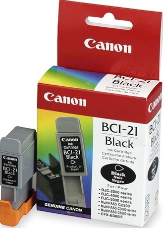 Картридж CANON BCI-21 0954A002 (BJC-2xxx/4xxx/S100) черн ТЕХН