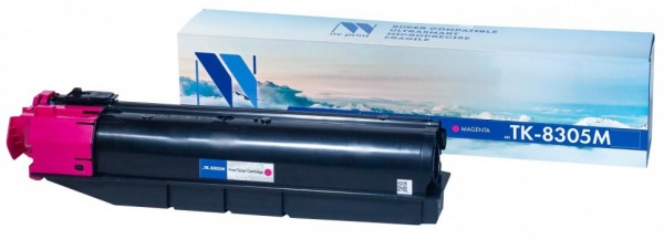 Картридж NVP совместимый NV-TK-8305 Magenta для Kyocera TASKalfa-3050/ TASKalfa-3051/ TASKalfa-3550/ TASKalfa-3551 (15000k)