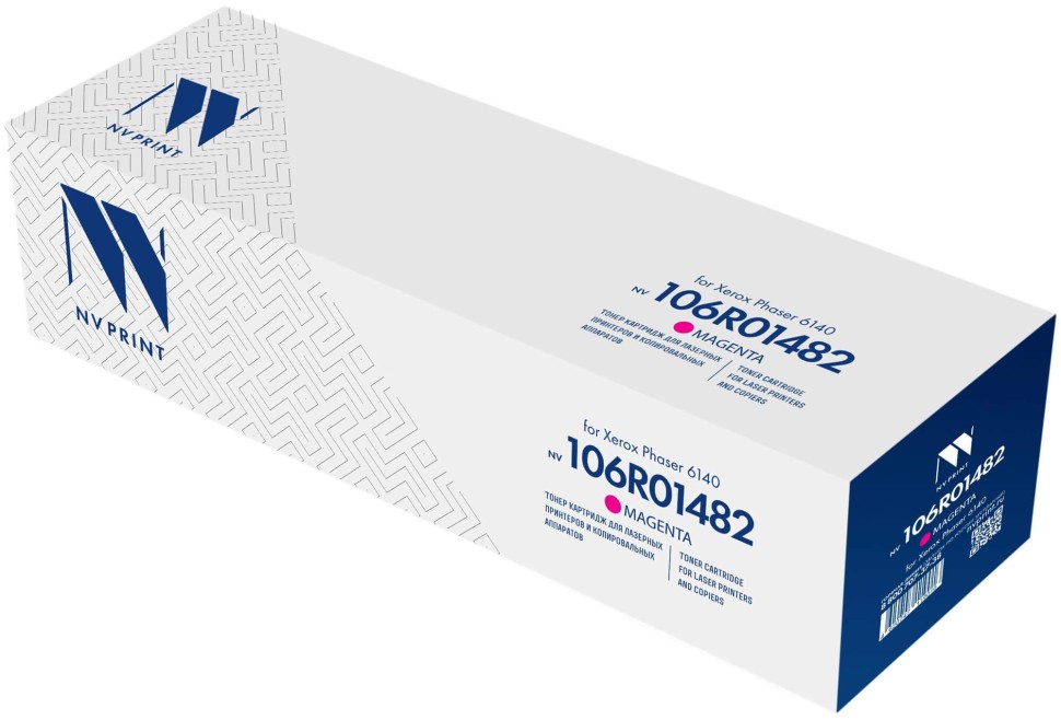Картридж NV Print 106R01482 (NV-106R01482M) Magenta для Xerox Phaser 6140, пурпурный, 2000 стр.