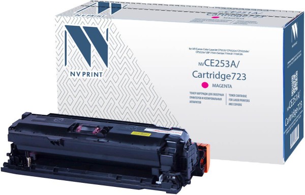 Картридж NVP совместимый HP CE253A/CANON 723 Magenta для LJ Color CM3530/CP3525/LBP7750/7750CDN (70