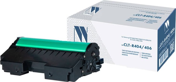 Картридж NV Print CLT-R404/406 для принтеров Samsung CLP-360/ 365/ 368, CLX-3300/ 05, SL-C401/ 406/ 404, 24000 страниц