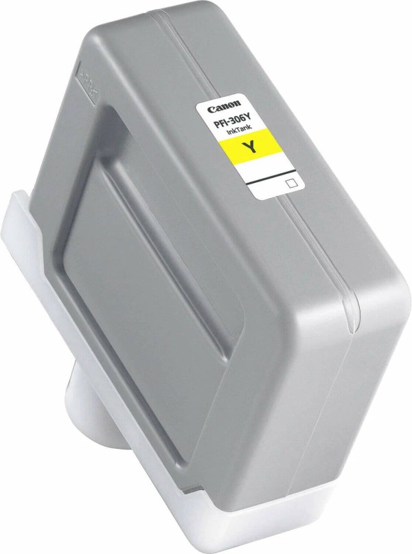 Картридж Canon PFI-306Y 6660B001 оригинальный для Canon imagePROGRAF iPF8300/ iPF8400/ iPF9400, жёлтый, 330мл