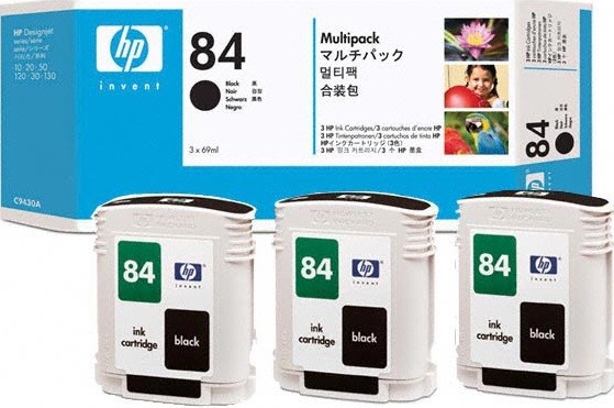 Картридж HP Designjet 30/30n/30gp/90/90r/90gp/130/1 30nr/130gp (C9430A) 3x69-ml черный