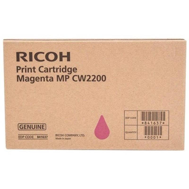 Картридж оригинальный RICOH MP CW2200 (841637) для CW2200SP, пурпурный, 100 мл