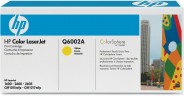 Картридж HP Q6002A (124A) оригинальный для принтера HP LaserJet 1600/ 2600n/ 2605/ 2605dn/ 2605dtn/ CM1015/ CM1017/ CP1600/ CP2600 yellow, 2000 страниц