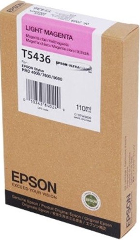 C13T543600 Картридж Epson T5436 для Stylus Pro 7600/9600 (светло-пурпурный)