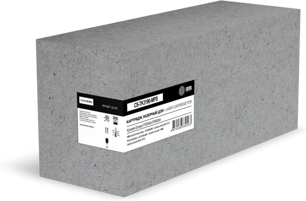 Картридж Cactus TK-3190 (CS-TK3190-MPS) для Kyocera Ecosys P3055dn/ P3060dn, черный, увеличенный, 30000 стр.