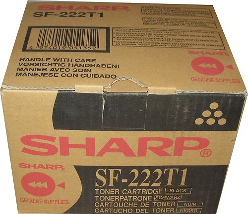 Картридж Sharp (SF-222T1/SF222T1) оригинальный для Sharp SF-2022/ SF-2027, чёрный, 8000 стр.