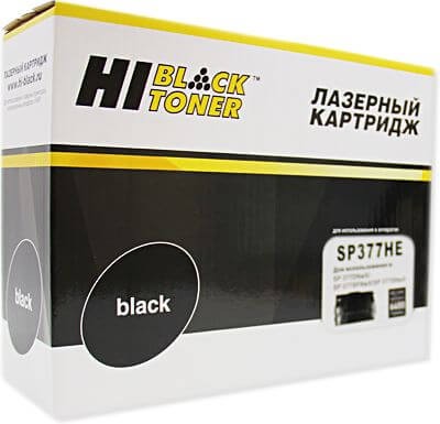 Картридж Hi-Black (HB-SP377HE) для Ricoh Aficio SP 377DNwX/ SP377SFNwX/ SP377SNwX, 6,4K