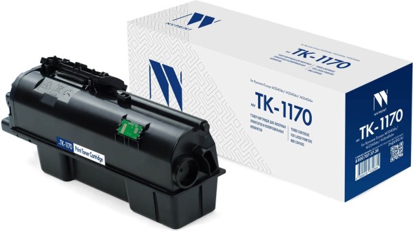 Картридж NV Print TK-1170 (NV-TK1170) (с чипом) для Kyocera ECOSYS M2040/ M2540/ M2640, чёрный, 7200 стр.