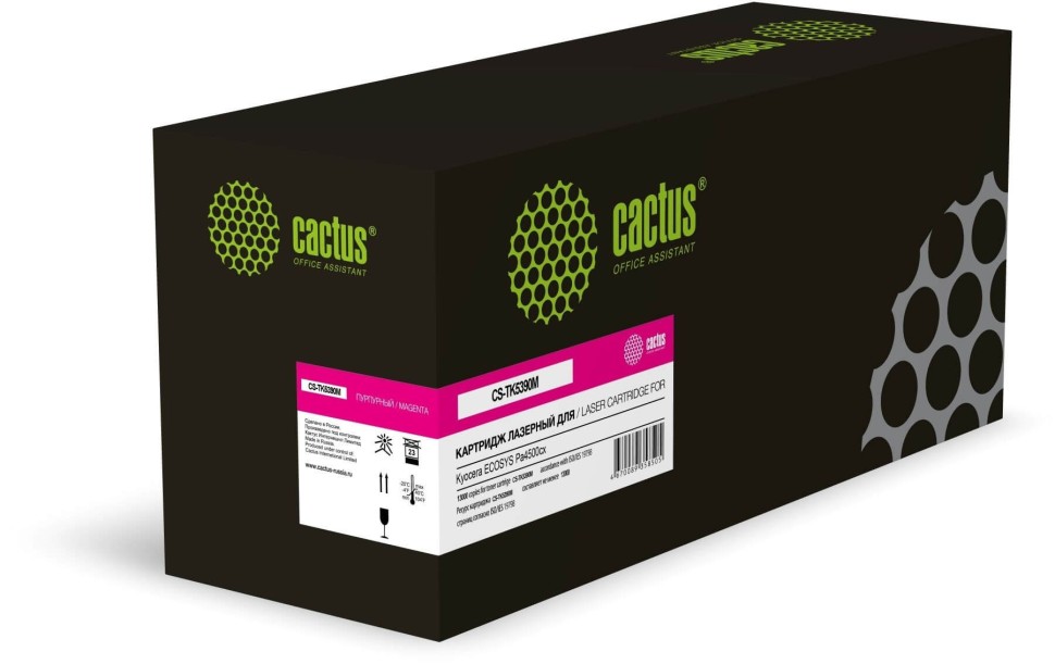 Картридж Cactus TK-5390M (CS-TK5390M) Magenta для Kyocera ECOSYS PA4500cx, пурпурный, 13000 стр.