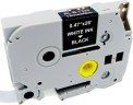 Картридж Cactus TZe-335 (CS-TZE335) для Brother P-touch 1010/ P700/ P900W/ P950W, белый на чёрном, 12мм х 8м