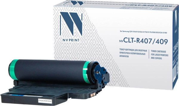 Картридж NV Print CLT-R407/409 для принтеров Samsung CLP-310/ 315, CLX-3170/ 3175/ 320/ 325, CLX-3185, 24000 страниц