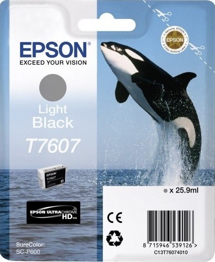 C13T76074010 Картридж Epson для SC-P600 Light Black (cons ink)
