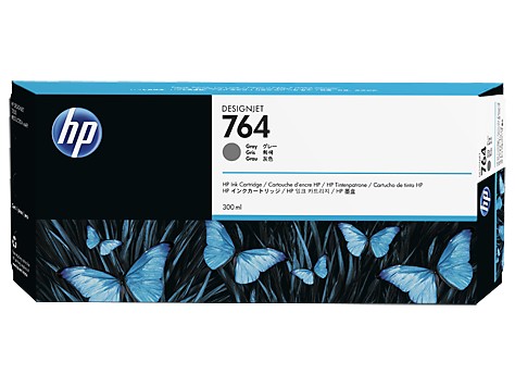 Картридж оригинальный HP 764 (C1Q18A) для Designjet T3500, серый, 300 мл.