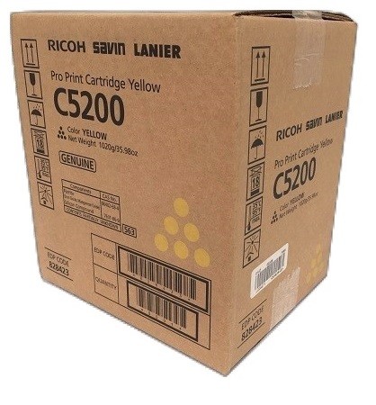Тонер оригинальный RICOH C5200 Pro (828427) для C5200S/ C5210S 828427, желтый, 24000 стр.