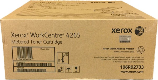 Картридж Xerox 106R02733 (Metered) оригинальный для Xerox WorkCentre 4265, 25000 стр.