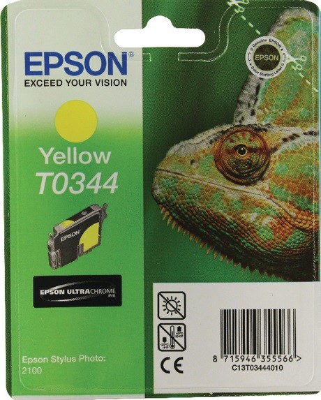 C13T03444010 Картридж Epson для T0344 St Ph 2100 (желтый)