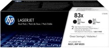 Картридж HP ​CF283XF / CF283XD (83X) оригинальный для принтера HP LaserJet Pro M201/ MFP M225/ MFP M125/ MFP M127, чёрный, двойная упаковка 2*2200 страниц