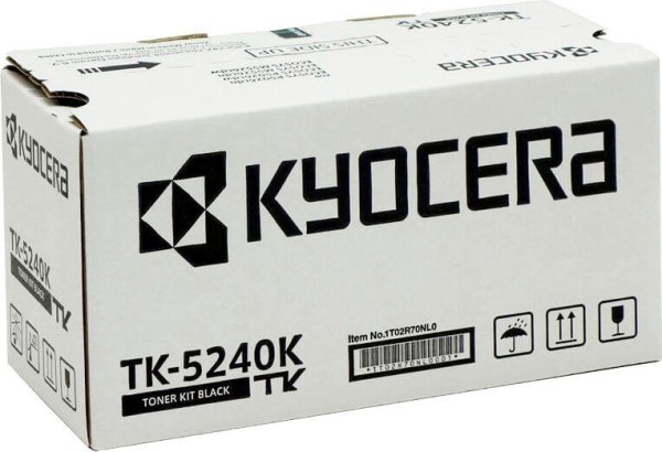 Картридж Kyocera TK-5240K (1T02R70NL0) оригинальный для принтера Kyocera ECOSYS P5026cdn/ P5026cdw, M5526cdn/ M5526cdw, black, 4000 страниц