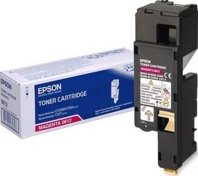 C13S050612 оригинальный картридж Epson для принтера Epson C1700/1750/CX17N AcuLaser magenta, 1,4к