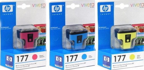 Картридж HP №177 для PhotoSmart 145/ 245/ 3108/ 3110/ 3207/ 3210/ 3210A/ 3210V/ 3213/ 3214/ 3308/ 3310/ 3310A/ 3310V/ 3313/ 3314/ 8250/ 8253/ C5140/ C5150/ C5170/ C5173/ C5175/ C5177/ C5180/ C5183/ C5185/ C5188/ C5190/ C5194/ C6150/ C6154/ C6160/ C6170/ C