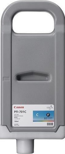 0901B005 Canon PFI-701C Картридж для iPF8000/iPF8000S/iPF9000/iPF9000S, Голубой, 700мл.