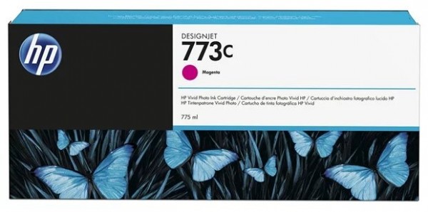 Картридж оригинальный HP 773C (C1Q39A) для Designjet Z6600/ Z6800, пурпурный, 775 мл.