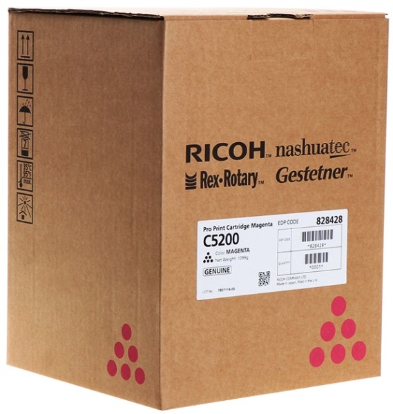 Тонер оригинальный RICOH C5200 Pro (828428) для C5200S/ C5210S, пурпурный, 24000 стр.