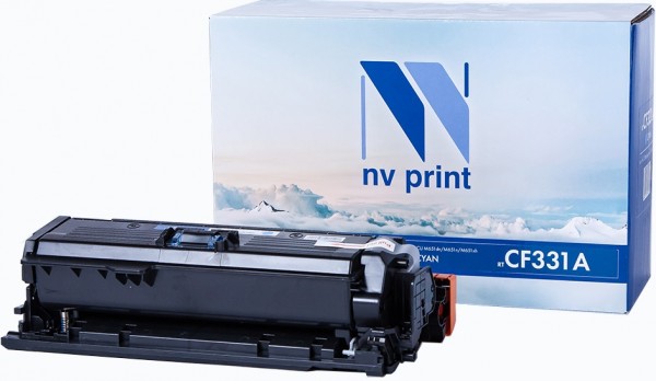 Картридж NV Print CF331A Cyan для принтеров HP CLJ Color M651dn/ M651n/ M651xh (15000k)