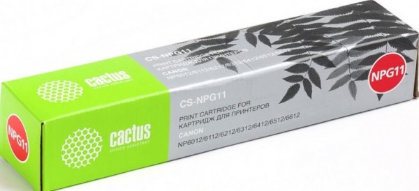 1382A002 Cactus NPG-11 Картридж (CS-NPG11) для принтеров Canon NP6012/6112/6212/6312/6412/6512/6612 черный (5 000 стр.)
