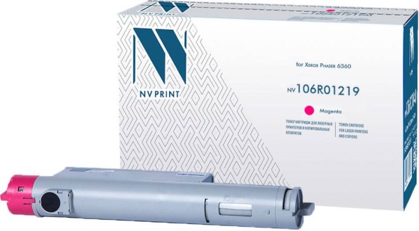 Картридж NVP совместимый Xerox 106R01219 Magenta для Phaser 6360 (12000k)