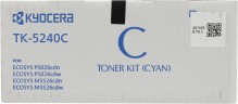 Картридж Kyocera TK-5240C  (1T02R7CNL0) оригинальный для принтера Kyocera P5026cdn/cdw M5526cdn/cdw cyan 3000, страниц