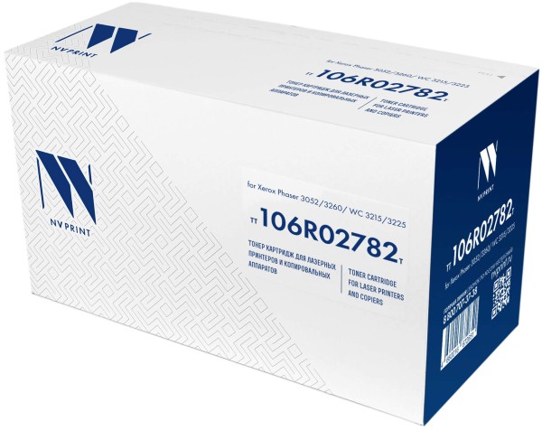 Картридж NV Print 106R02782 (NV-106R02782T) для Xerox WorkCentre 3215/ 3225, Phaser 3052/ 3260, 2 шт., 6000 стр.