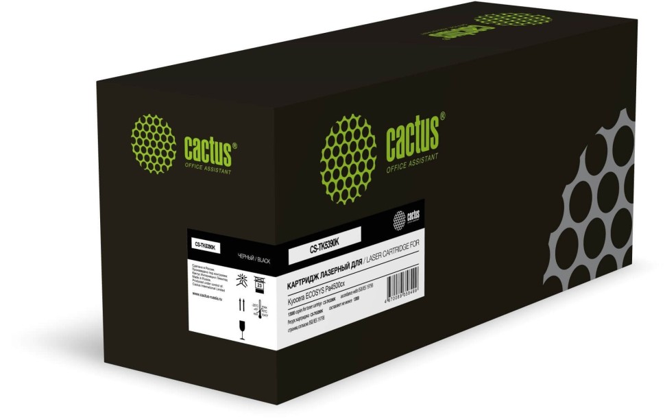 Картридж Cactus TK-5390K (CS-TK5390K) Black для Kyocera ECOSYS PA4500cx, чёрный, 13000 стр.