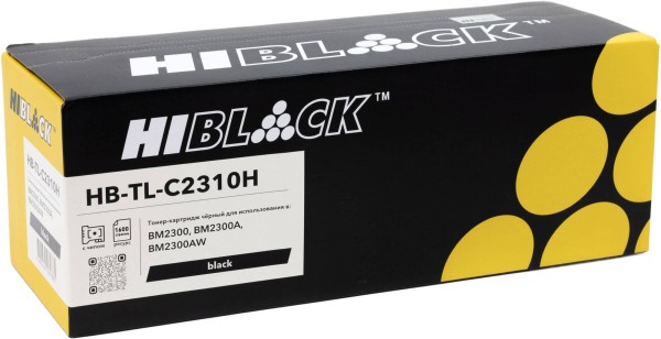 Картридж Hi-Black TL-C2310H (HB-TL-C2310H) для Pantum BM2300/ BM2300A/ BM2300AW, увеличенный, 1600 стр.