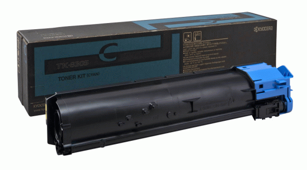 Картридж Kyocera TK-8305C (1T02LKCNL0) оригинальный для принтера Kyocera TASKalfa 3050ci/ 3051ci/ 3550ci/ 3551ci cyan, 15000 страниц