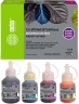 Набор чернил Cactus BTD60/BT5000 (CS-BTD60/BT5000SET) CMYK для Brother HL-T4000DW, DCP-T510W, MFC-T920DW, голубой/ пурпурный/ жёлтый/ чёрный, 252мл
