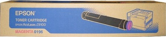 C13S050196 оригинальный картридж Epson для принтера Epson C9100 AcuLaser magenta 12к
