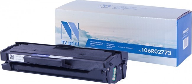 Картридж NV Print 106R02773  (БЕЗ ЧИПА) для принтеров Xerox Phaser 3020/ WorkCentre 3025, 1500 страниц
