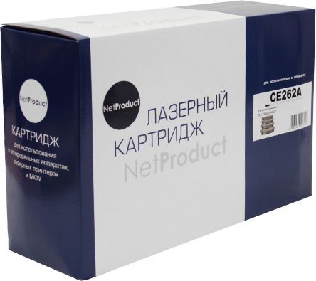 Картридж NetProduct (N-CE262A) для HP CLJ CP4025/ 4525, Восстановленный, Y, 11K