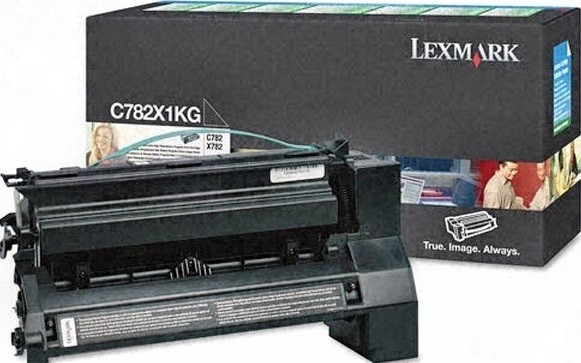 Картридж Lexmark C782X1KG оригинальный для Lexmark C782/ X782, Return Program, black, увеличенный, 15000 стр.