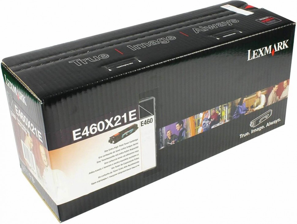 Картридж Lexmark E460X21E оригинальный для Lexmark E460, black, увеличенный, 15000 стр.