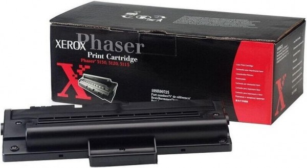 Картридж Xerox 109R00725 оригинальный для Xerox Phaser 3120/ 3130, black, (3000 страниц)