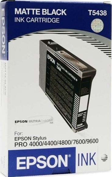 C13T543800 Картридж Epson T5438 для Stylus Pro 7600/9600 (матовый черный)