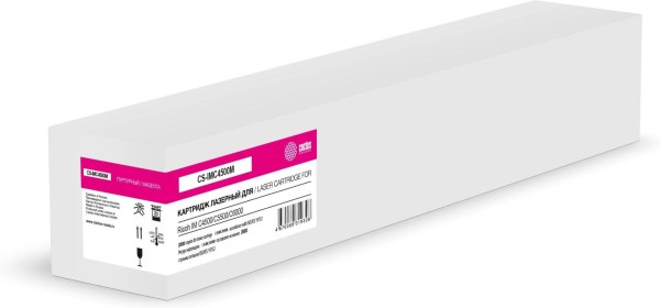 Картридж Cactus IM C6000 842285 (CS-IMC4500M) Magenta для Ricoh IM C4500/ C5500/ C6000, пурпурный, 25500 стр.